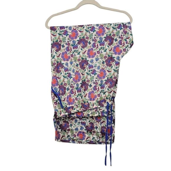 NWT Summersalt The Cloud 9 Silky Pajama Set Plus Sz 2XL White Floral Wide Leg - Picture 4 of 10